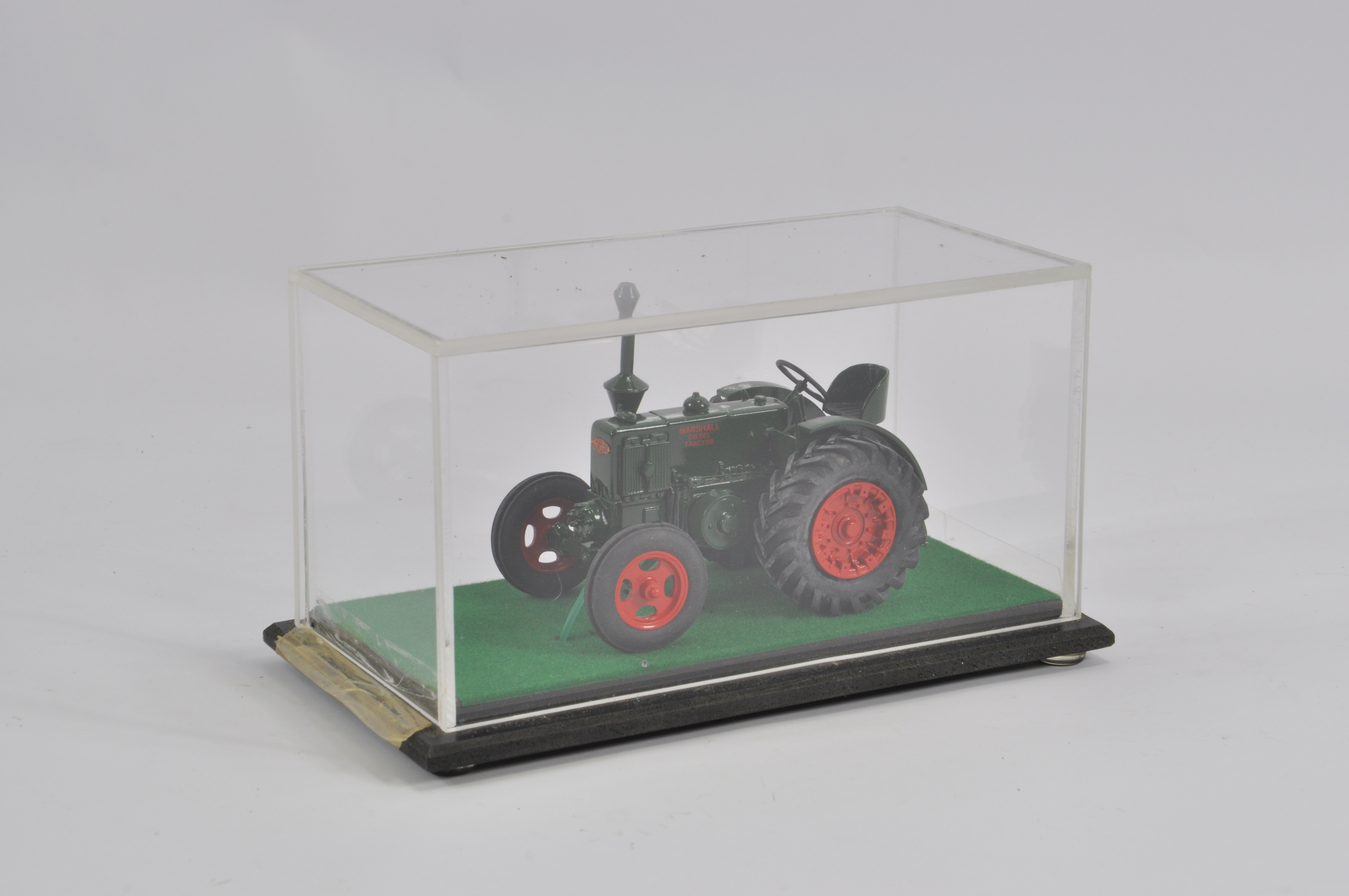 Finely built model in 1/32 scale of a Marshall Diesel Tractor. NM to M.