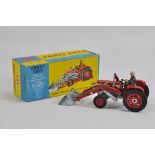 Corgi No. 69 Massey Ferguson 165 Tractor with Front Shovel. NM to M in VG to E Box.