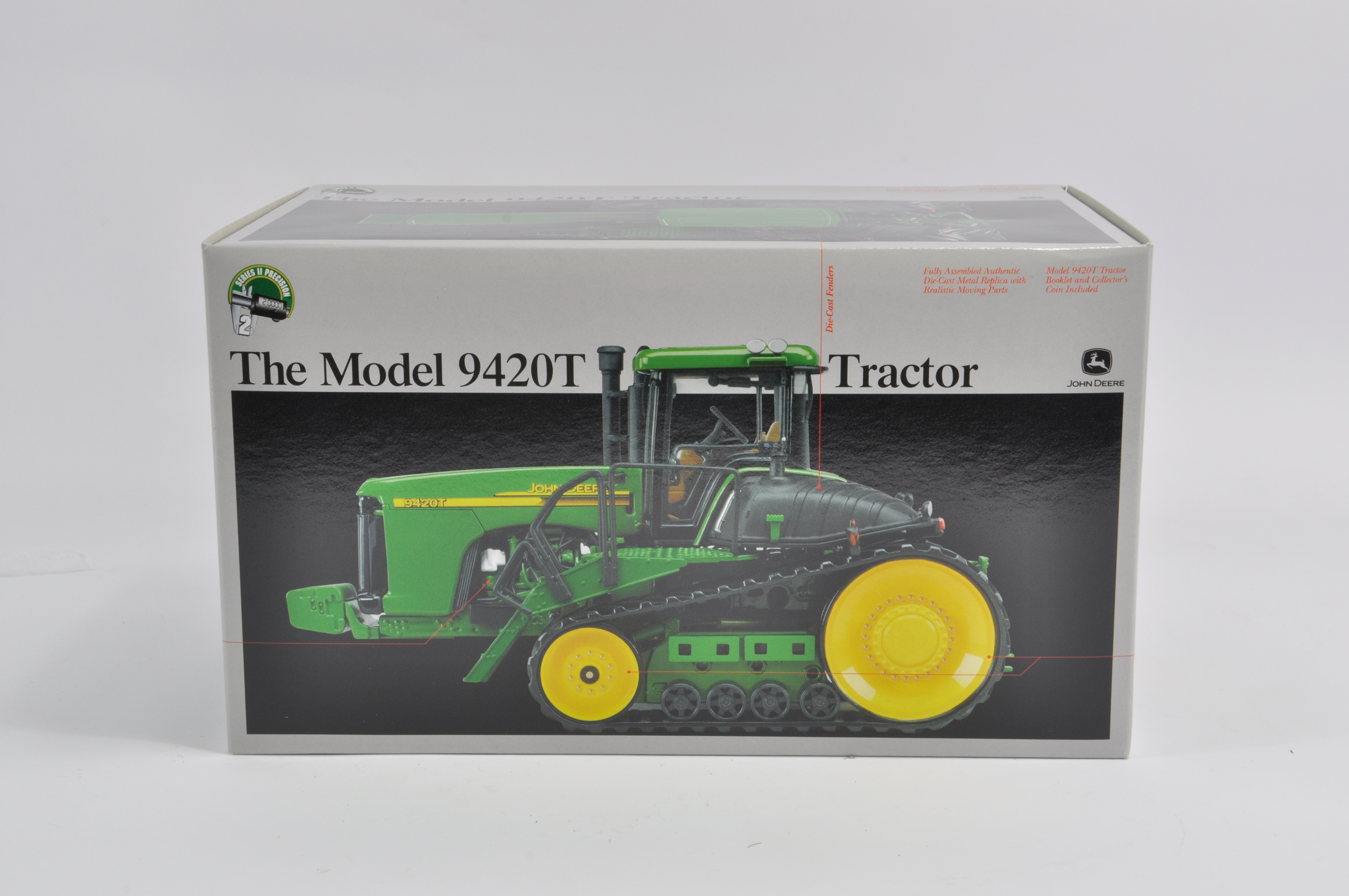 Ertl Precision Series 1/32 John Deere 9420T Tracked Tractor. M in E Box.