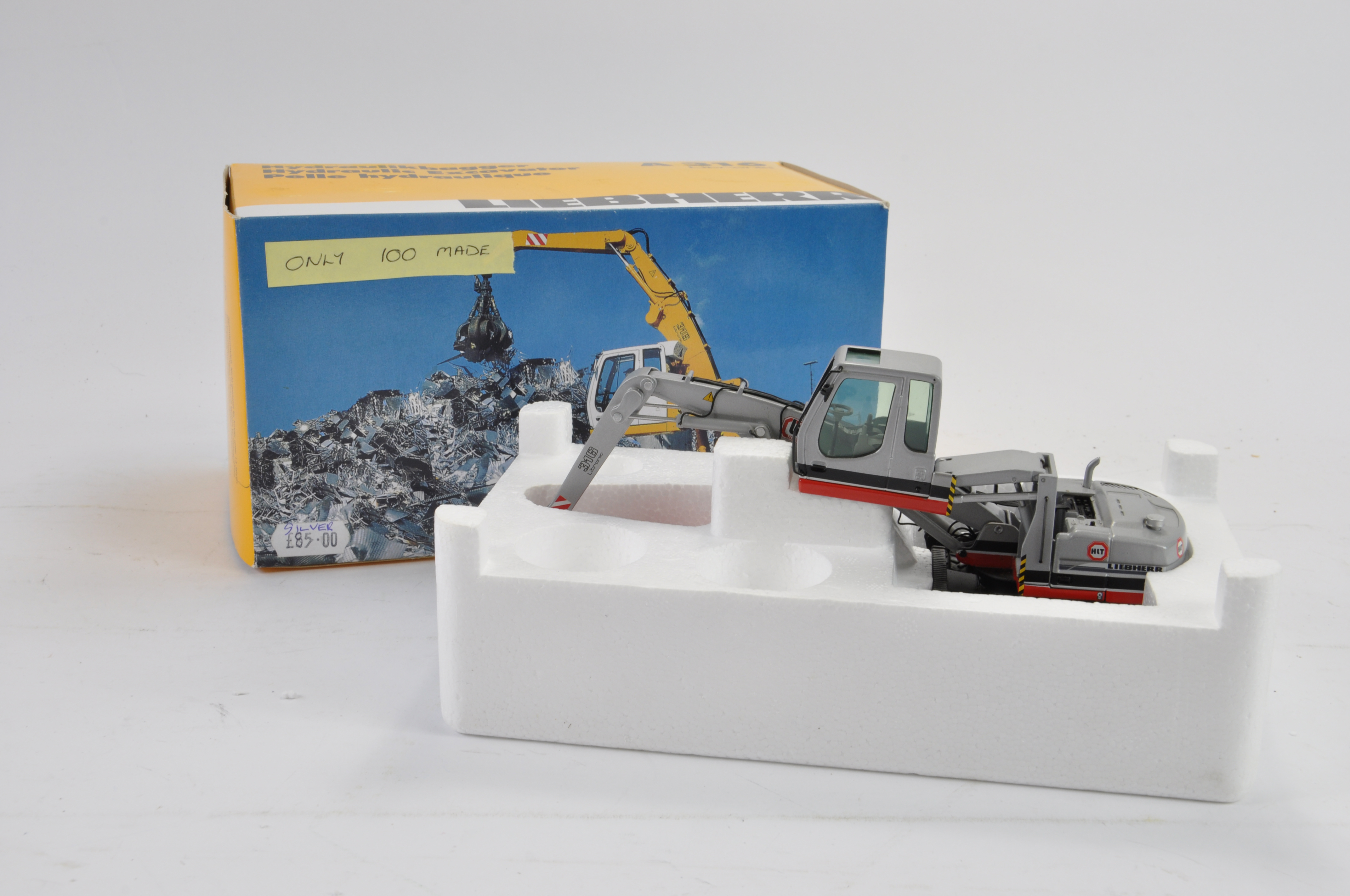 NZG 1/50 scale Liebherr 316 Excavator - Lilienkamp. Limited to 100 pcs. NM to M in E Box.