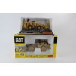 Norscot 1/50 CAT 988H Wheel Loader plus CAT 836G Landfill Compactor. M in E Boxes. (2)