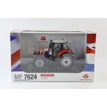 Universal Hobbies 1/32 Massey Ferguson 7624 Tractor UK Flag Edition. M in E Box.