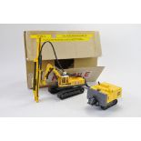 Rare Volvo EC650 Excavator fitted with Atlas Copco Drill. 1/50 scale. Code 3 Custom issue. E.