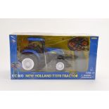 New Ray 1/24 Scale RC New Holland Tractor. M in E Box.