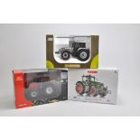 Universal Hobbies Valtra tractor Duo plus Wiking Fendt 828.