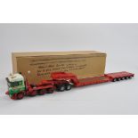 Alan Smith Automodels 1/48 Heavy Haulage Hand Built Cadzow DAF 95 8x4 plus Zon Models Nooteboom 5