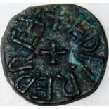 Anglo Saxon coins - Kings of Northumbria AETHELRED 11 [841-50] styca. Moneyer – WITHRED. Obv. +