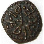 Anglo Saxon coins - Kings of Northumbria AETHELRED 11 [841-50] styca. Moneyer – EARDWULF. Obv.