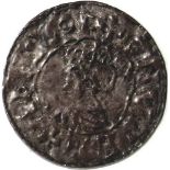 Anglo Saxon CNUT [1016-35] silver penny. Quatrefoil type. Mint uncertain. Moneyer - NUDEL? Obv. CNVT