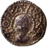 Anglo Saxon coins - Kings of Mercia OFFA [757-96] silver penny. Portrait type – Light coinage.