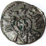 Anglo Saxon coins - Northumbria EANBALD 11 [796-835] abp. base silver styca. Moneyer – ETHELWEARD.