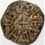 Anglo Saxon coin - Kings of Northumbria OSBERHT [849-67] styca. Moneyer – EANWULF. Obv. .