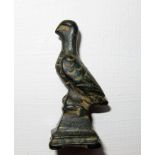 ROMAN. Eagle. Circa 2nd-3rd century AD antiquity / sculpture. Bronze, 46 mm long. Provenance: