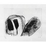 LEO ZOGMAYER [b.1949]. Forms, 1988, etching 2/12, signed, 65 x 50 cm [sheet size - overall including