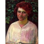 CECIL STEPHENSON [1889-1965]. Portrait of E J Wheeler, 1919. Oil on board. Signed and dated. 41 x 30