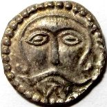 Anglo Saxon - Primary Sceatta coinage [c.680-710]. SERIES Z silver sceat. obv. broad facing portrait