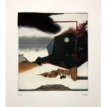 TUVIA BEERI [b.1929]. Psaure. Etching, 60/99. Signed. 44 x 33 cm [sheet size]. Unframed. [good