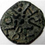 Anglo Saxon coins - Kings of Northumbria. OSBERHT [849-67] styca. Moneyer -UINIBERHT ? obv. :.