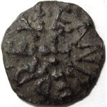 Anglo Saxon coin - Kings of Northumbria. EANRED [810-41] styca. Moneyer - DAEGBERHT. obv. +EANRED