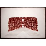 RICHARD SMITH, R.A. [1931-2016]. Butterfly 111, 1971. Etching and aquatint, edition of 40, proof.