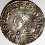 Anglo Saxon coins - Kings of England. AETHELRED 11 [978-1016] silver penny. Long Cross type - OXFORD