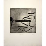 ALAN REYNOLDS, R.A. [1926-2014]. Nocturne !V, 1967, etching 1/50, the first of this edition -