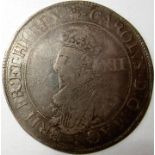 CHARLES 1 [1625-49] silver SHILLING. FINE WORK piece. PLUME over SHIELD. TOWER mint, group C, bust