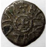 Anglo Saxon coin - Northumbria. EANBALD 11 [796-835] styca. Moneyer - AETHELWEARD. obv. +EVNBVLD VR,