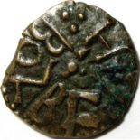 Anglo Saxon coins - Kings of Northumbria. OSBERHT [849-67] styca. Moneyer - UINIBERHT. obv. :.