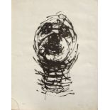 OLIFFE RICHMOND [1919-77]. Head, 1966. Lithograph, 29/250. Signed. 62 x 49 cm [sheet size -