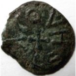 Anglo Saxon coin - Kings of Northumbria. King HOAUD' series styca. Moneyer unknown. obv. HVOD RXE,