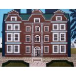 EDWARD BAWDEN, R.A. [1903-89] Kew Palace, 1983. Linocut and lithograpg, ed. 160. Signed. 64 x 77