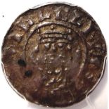 Norman coins. WILLIAM 11 [1087-1100] silver penny. Cross in Quatrefoil type - CHICHESTER mint -