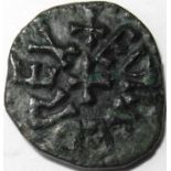 Anglo Saxon coin - Kings of Northumbria. AETHELRED 11 [841-50] styca. Moneyer - UENDELBERHT. obv. +