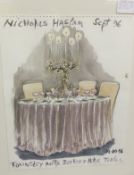 NICHOLAS (NICKY) HASLAM "Townsley Party Berkley Hotel",