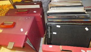 A selection of classical LP records