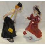 A Royal Doulton figure "Tip-Toe", model HN3293,