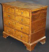 A 19th Century mahogany and cross-banded bachelor's chest,
