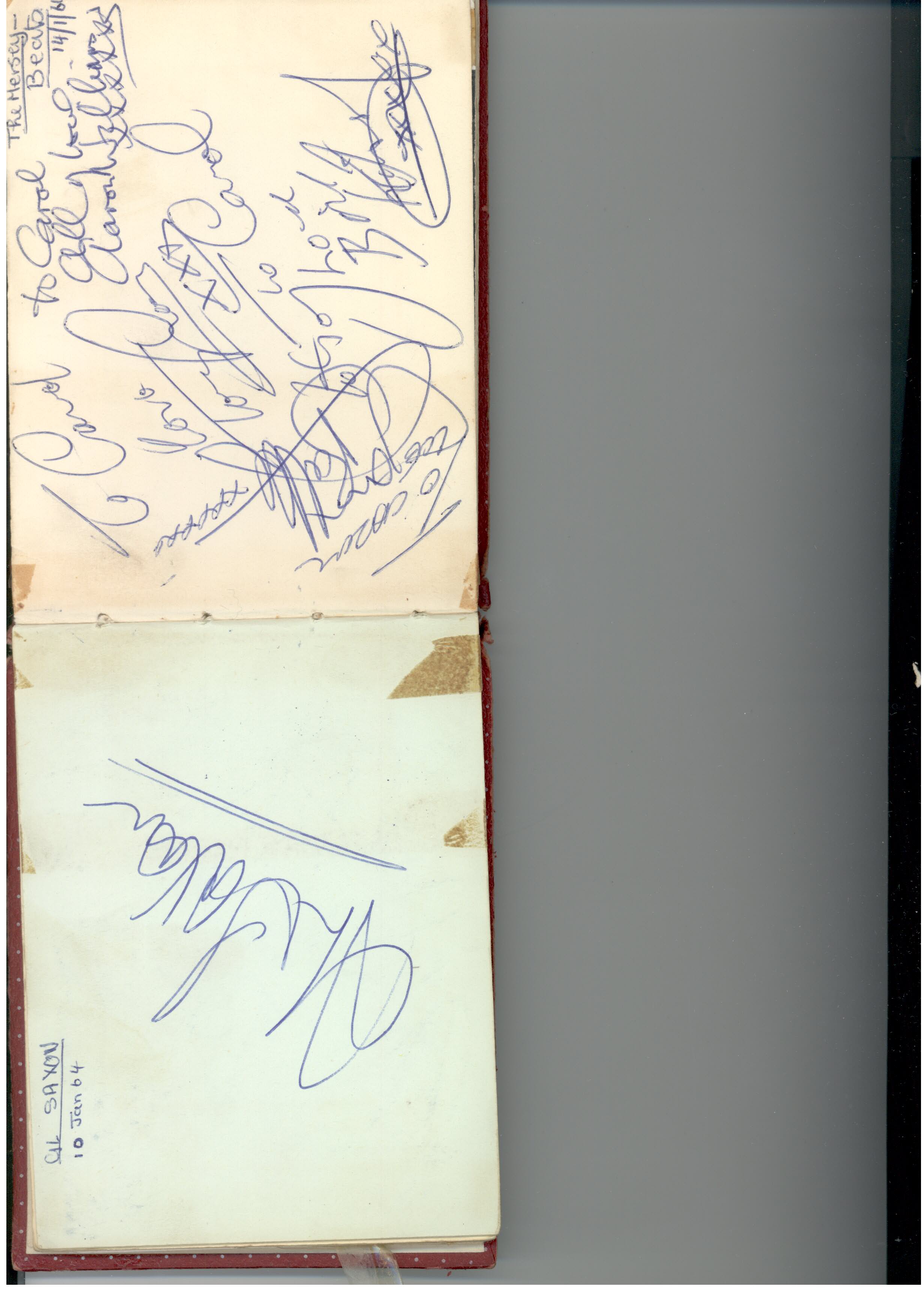 An autograph album containing signatures of Brian Jones, Keith Richards and Mick Jagger of The - Image 9 of 13