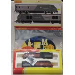 A Hornby 00 gauge Wrexham and Shropshire Class 67 67014 MK3 DVT 82301 train pack (R2951),