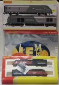 A Hornby 00 gauge Wrexham and Shropshire Class 67 67014 MK3 DVT 82301 train pack (R2951),