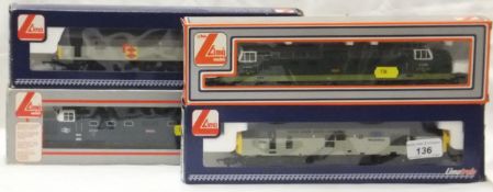A collection of Lima 00 gauge locomotives including a Diesel Class 37 37042 Mainline (204968),