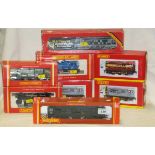 A collection of Hornby 00 gauge locomotives including a Class 29 Diesel Electric D6103 BR,