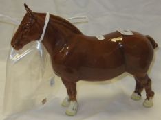 A Beswick pottery figure "Ch.Hasse Dainty" CONDITION REPORTS Paper label is off but present. Has
