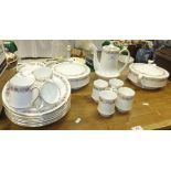 A collection of Royal Albert "Belinda" pattern dinner and tea wares to include two lidded tureens,