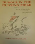 G.D.ARMOUR "Humour in the hunting field as seen by .....