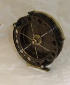 A JW Young & Sons Ltd "Purist II" 4½" 2041 centre pin fishing reel, limited edition No'd.