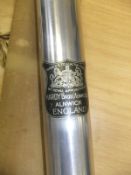 A Hardy Bros Palakona "The Gold Medal" three piece split cane rod, together with spare tip,