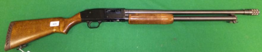 A Mossmerg 500 ATP 12 bore shotgun, 8 shot, self-loading, 3" magnum, chambered for 2¾,