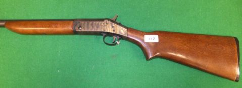 A Harrington & Richardson (USA) "Topper Model 58" 12 bore shotgun, single barrel, hammer action,